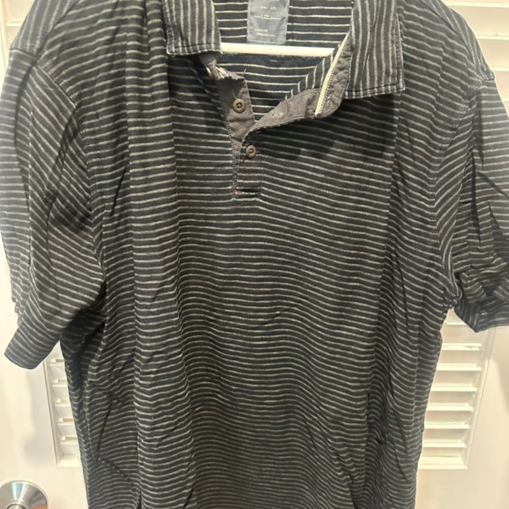 Cooper Jones Supply Men's Striped Polo Xxl